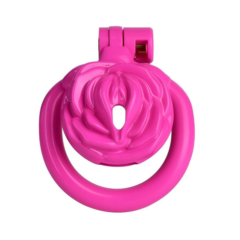 CockLock Cage de Chasteté Sissy Rose 3.5 x 3.5 cm Rose
